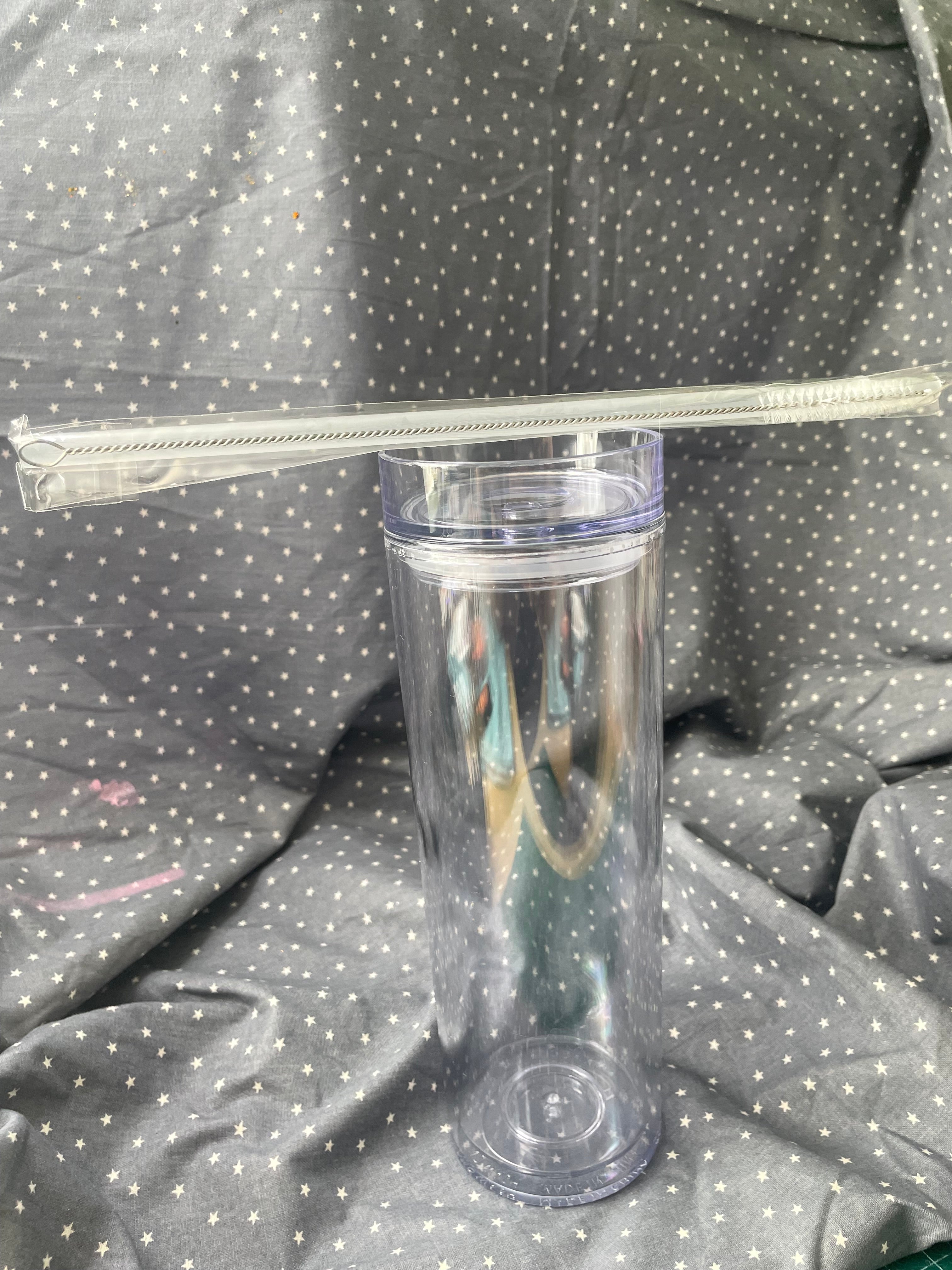 Handmade 24oz Snow globe Tumbler – Sparkle Your Way