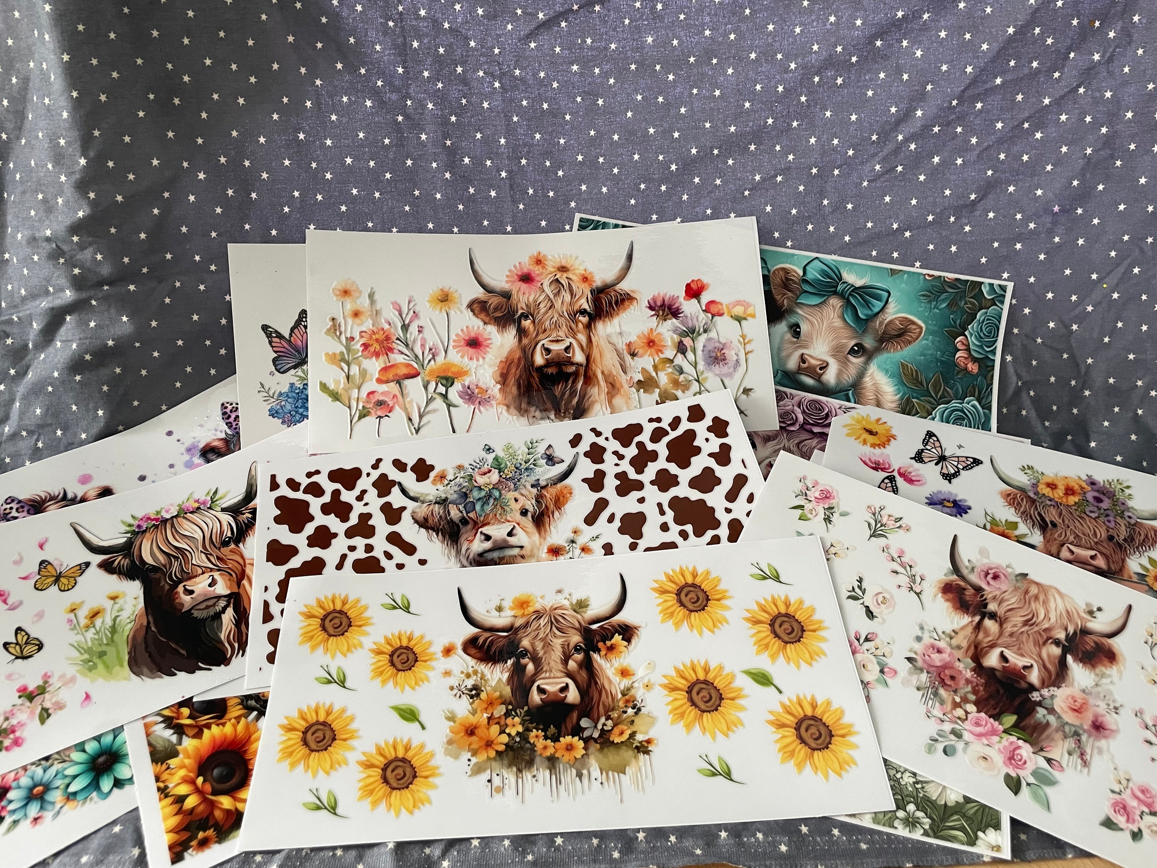 Personalized Tumbler Wraps – Perfect for 16oz & 24oz Tumblers