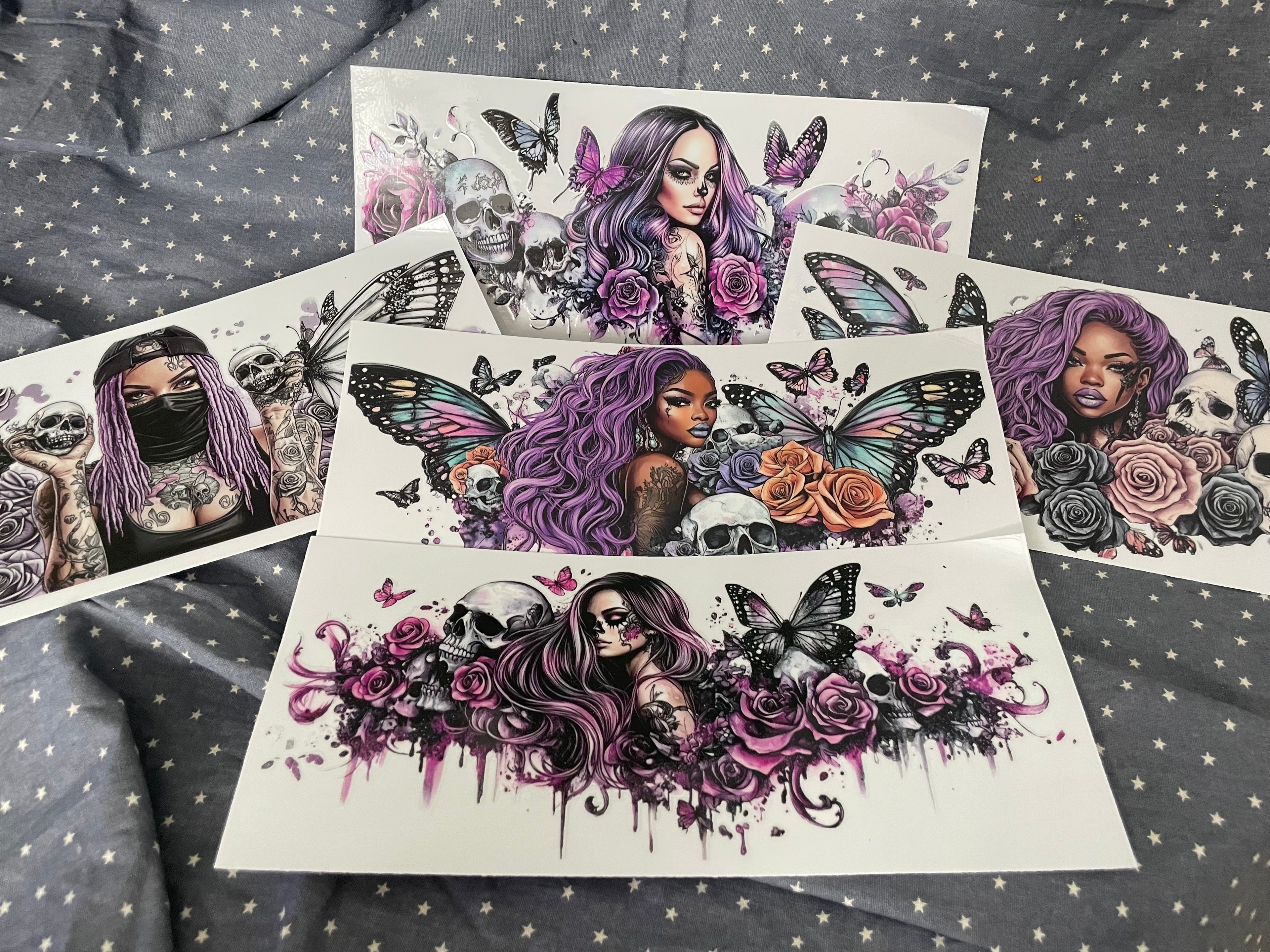 Personalized Tumbler Wraps – Perfect for 16oz & 24oz Tumblers